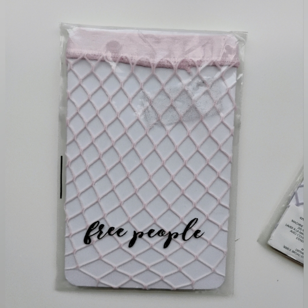 Free People New Lavender & Pink Rose Fishnet Anklets • ONE SIZE • New 2 Packages - Picture 3 of 9
